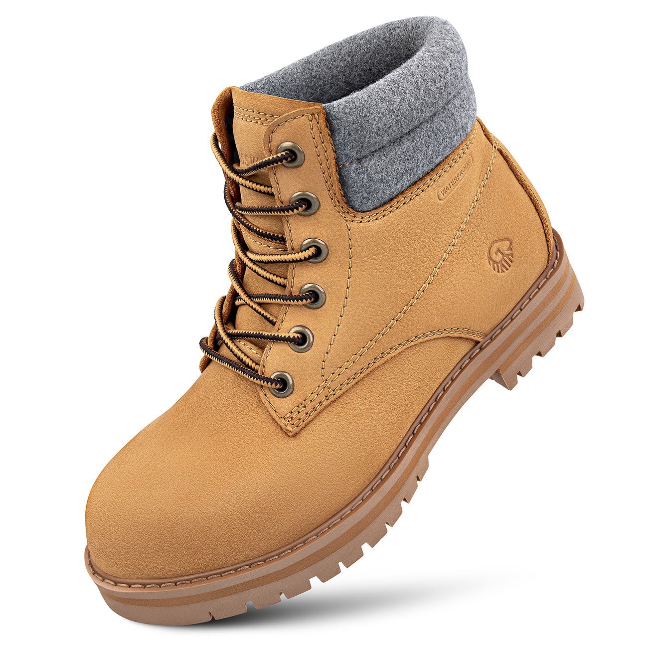 Giesswein Merino Lederstiefel für Herren